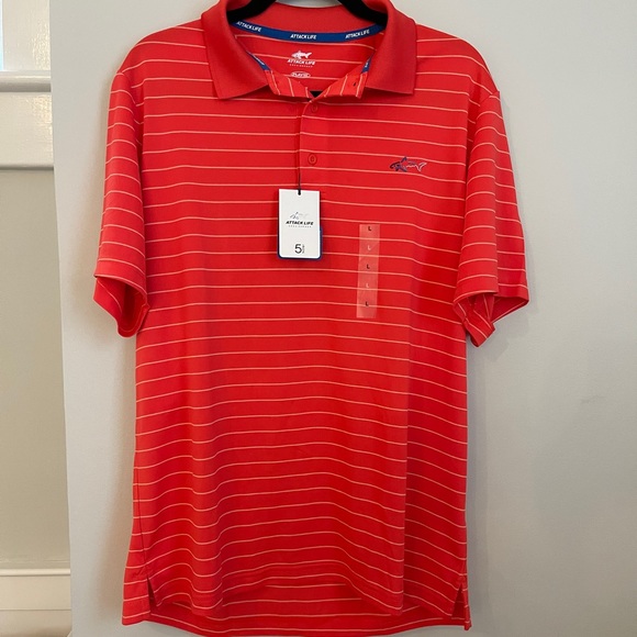 NWT Greg Norman Golf Polo, Large